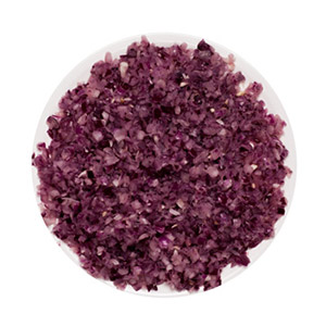Bearbeitetes Gemüse / Rote Zwiebel, Würfel