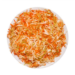 Bearbeitetes Gemüse / Coleslaw Salat Mix