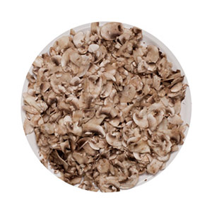 Bearbeitetes Gemüse / Champignons, geschnitten