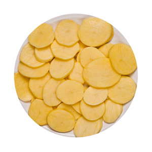 Bearbeitetes Gemüse / Kartoffeln, Scheiben