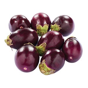 Exotisches Gemüse / Baby Auberginen
