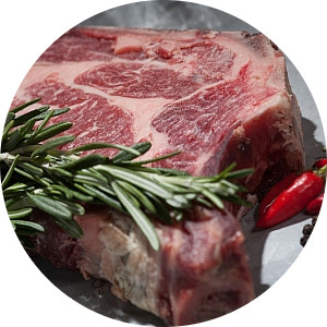 Gefrorene Lebensmittel / Fleisch