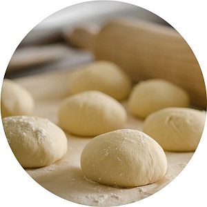 Gefrorene Lebensmittel / Teige und Knödel